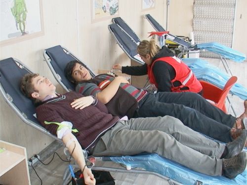 Kan Bağış TIR'ı Malatya'da