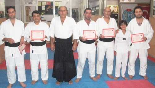 Aikido Sporcuları Sertifika Aldı
