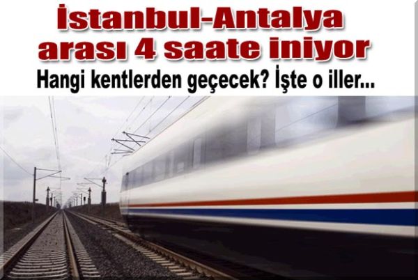 Hızlı Tren Malatya'dan Geçecek...!