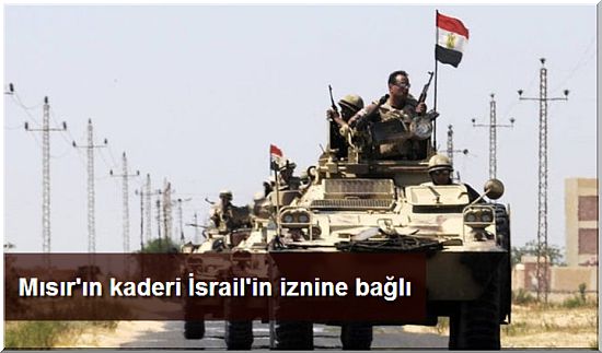 Mısır'a Operasyon İzni İsrail'den !