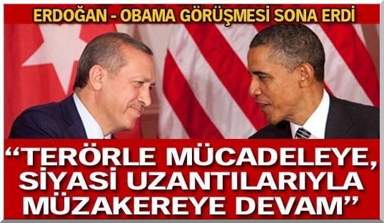 Erdoğan Obama Görüşmesi...