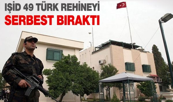 49 Türk Rehine Serbest...