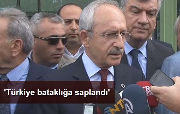 Kılıçdaroğlu: Türkiye Bataklığa Saplandı