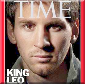 Messi Time'ın Kapağında...