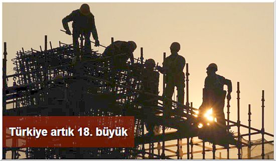 Türkiye Artık 18. Büyük Ekonomi...