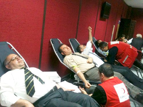 Okul Müdürleri Kan Bağışladı