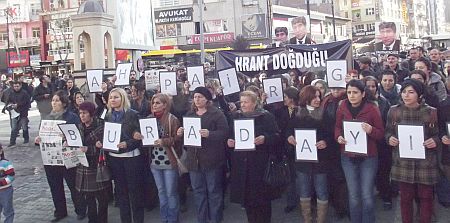 Hrant Dink İçin Anma Töreni