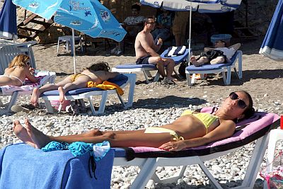 Antalya'da Deniz Daha Sıcak