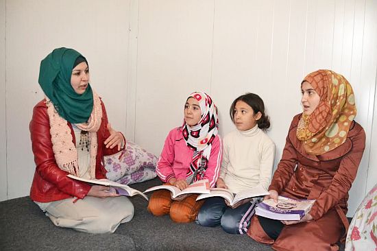 MABEK'te Suriyeli Öğretmen
