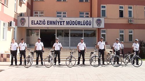 Elazığ'ın Bisikletli Polisleri