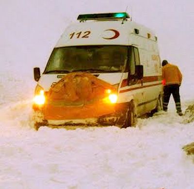Ambulans Ekibi Kayboldu!.