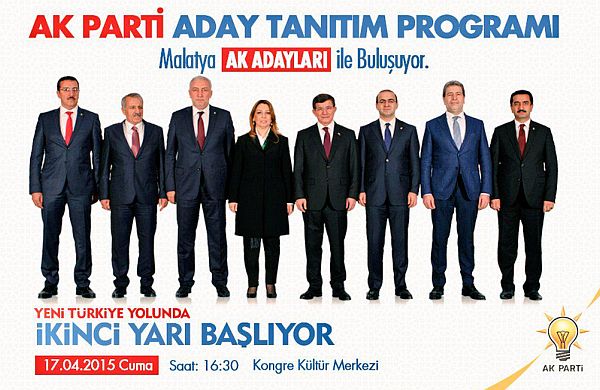 AKP'nin Malatya Tanıtımı Bugün