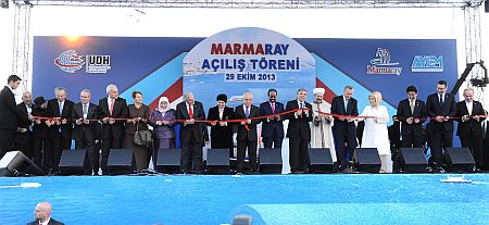 Marmaray Açıldı
