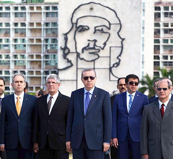 Cumhurbaşkanı Erdoğan Küba'da