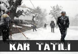 Okullara Kar Tatili