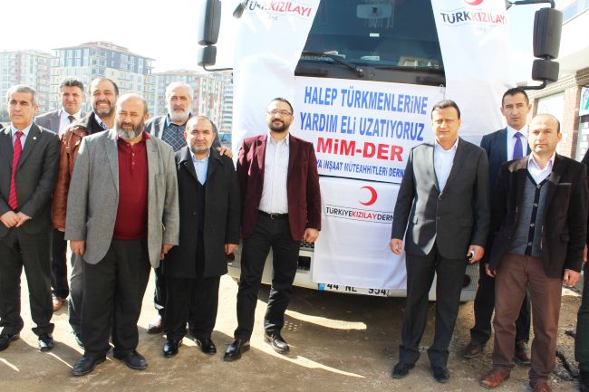 MİM-DER'den Türkmenlere Yardım