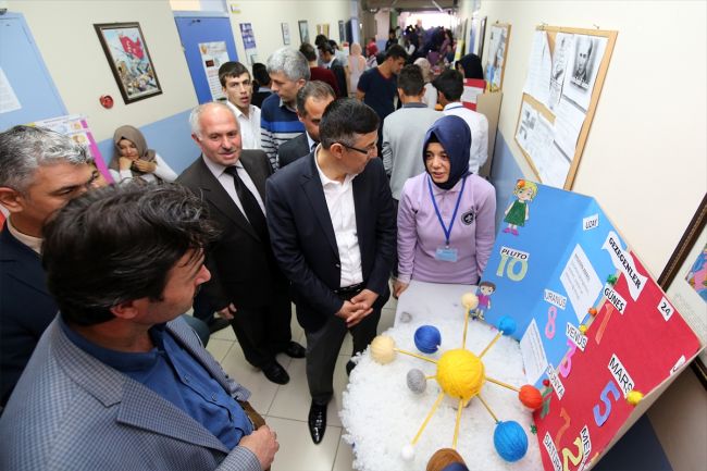 Balaban'da Bilim Fuarı Açıldı