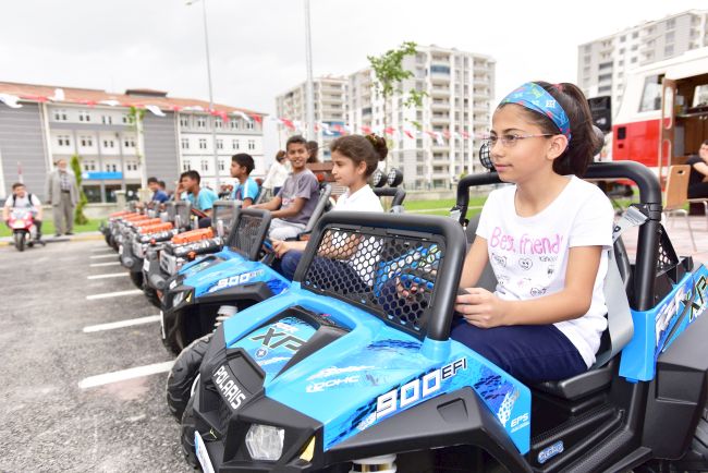 Çocuk Trafik Eğitim Parkı'nda İlk Etkinlik