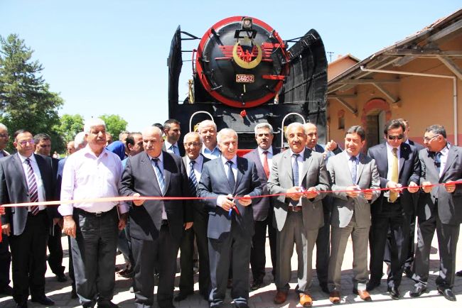 'Nostaljik Tren Parkı' Açıldı