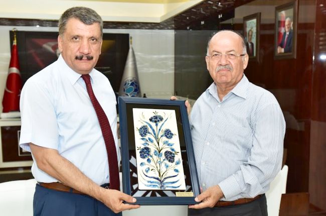 Emekli Validen Gürkan'a Ziyaret