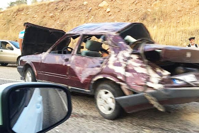 Hekimhan'daki Kazada 2 Ölü, 3 Yaralı