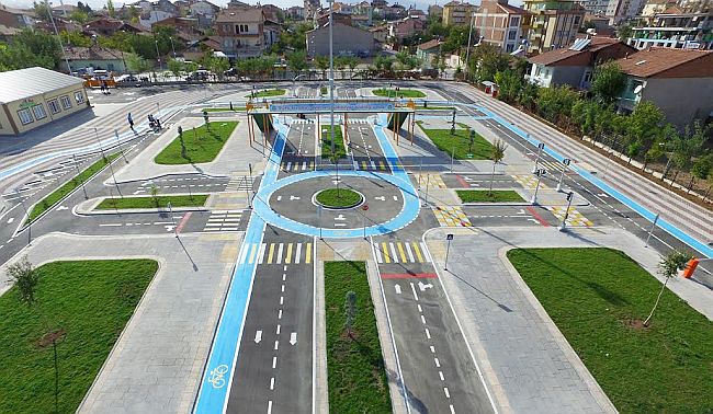 Bu da Büyükşehir'in Trafik Eğitim Parkı