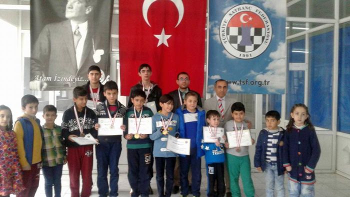 Atatürk’ü Anma Satranç Turnuvası Yapıldı