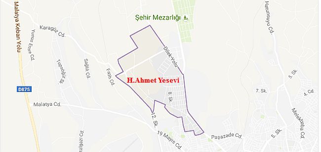 Hoca Ahmet Yesevi'de Kentsel Dönüşüm