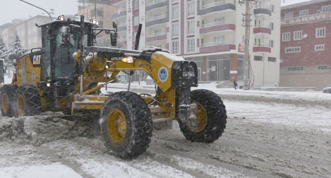 Battalgazi'de Kar Mücadelesi