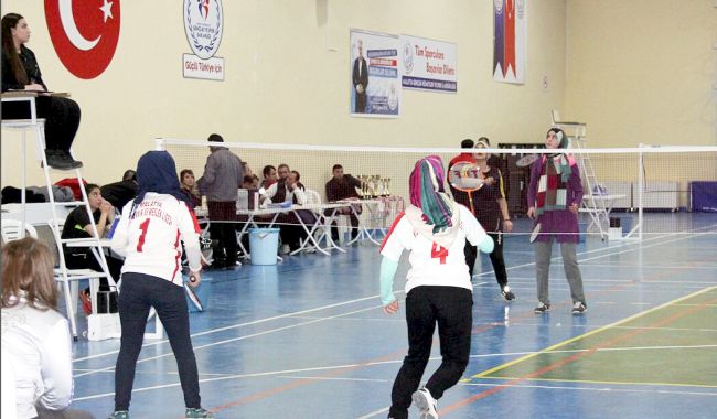 Badminton Şampiyonası Yapıldı