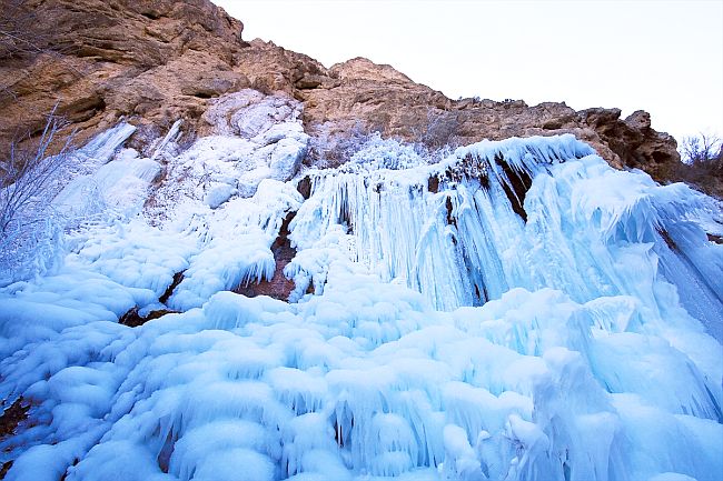 Günpınar ve Tohma Kanyonu'nda Kış Manzaraları
