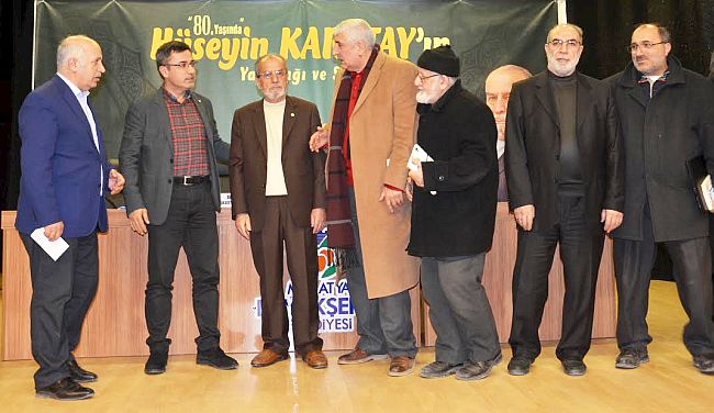 Yazar Hüseyin Karatay'a Vefa