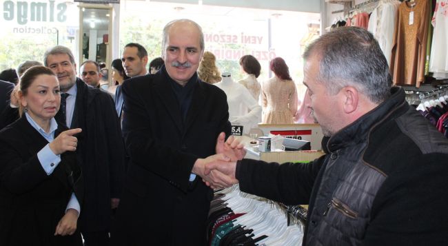 Kurtulmuş'tan Esnaf Ziyareti