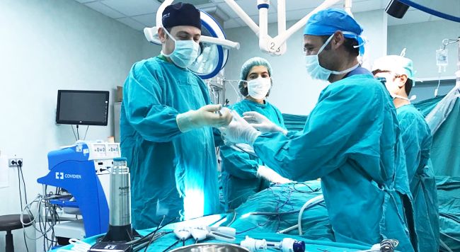 'Tüp Mide Ameliyatı' Eğitimi İçin TÖTM'ye Geldiler