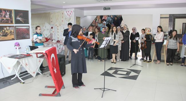 Darende HEM'de Yıl Sonu Sergisi