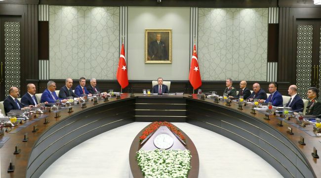 MGK Erdoğan'ın Başkanlığında Toplandı