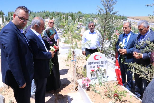 15 Temmuz Şehit Mezarı Ziyareti