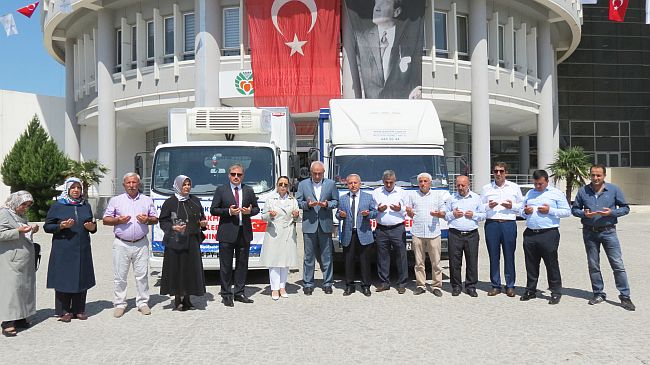 Türkmenlere Malatya'dan Bayramlık