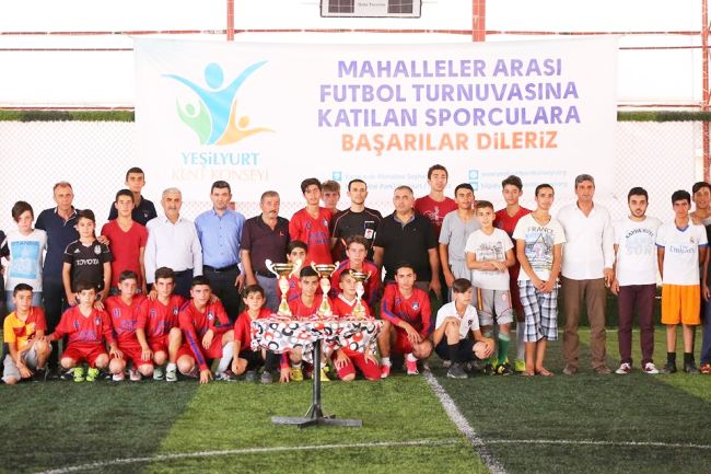 Mahalleler Arası Futbol Turnuvası Yapıldı