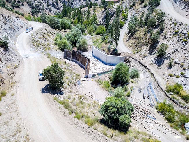 Gövdeli ve Beğre Yolu Asfaltlandı