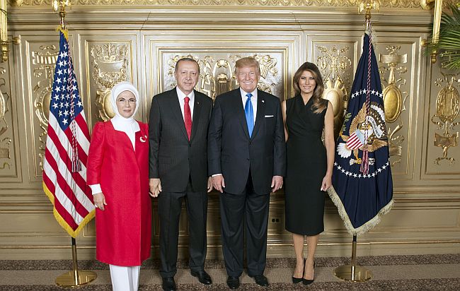 Erdoğan Trump'la Görüştü