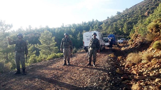 Muğla'da 5'i Öldürülen 12 PKK'lı Denizden Sızmış
