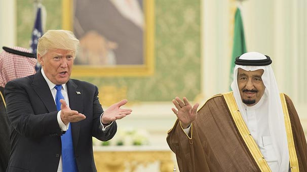 Suudi Kraldan Trump'a İran Desteği