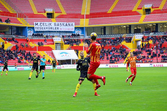 EYMS'den İlk Yarıya Kayseri Zaferiyle Nokta:0-1