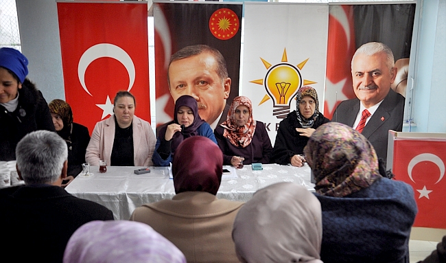 AKP Arguvan Kadın Kolları'nda Şimşek Yeniden