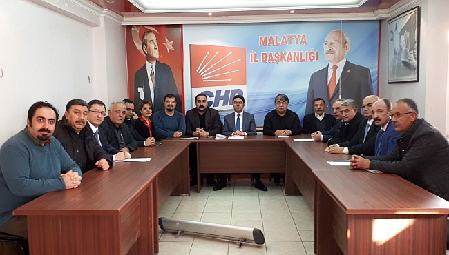 CHP İl Yönetiminde Görev Bölümü