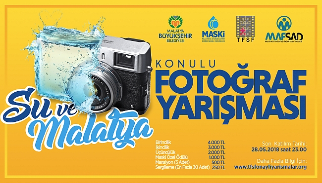 'Su ve Malatya' Fotoğraf Yarışması