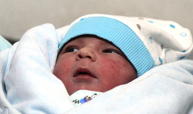 'Sefa' Malatya'da Yeni Yılın İlk Bebeği