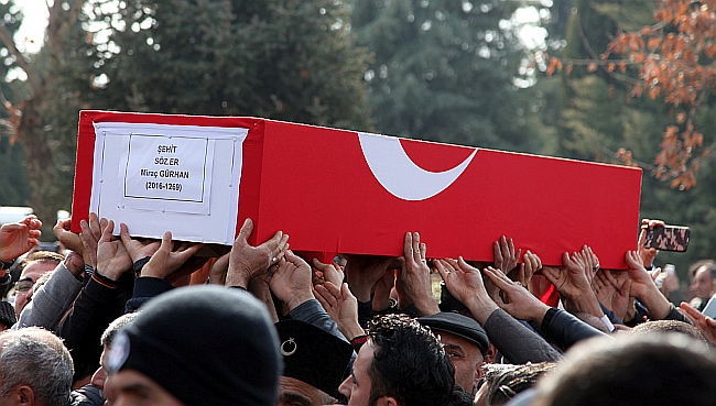 Malatya Şehidini Son Yolculuğuna Uğurladı