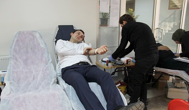 Darende'de Kan Bağışı